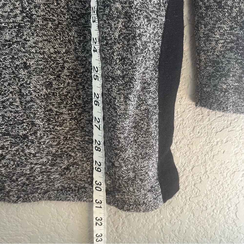 Smartwool Shadow Pine Tunic Sweater Gray & Black … - image 6